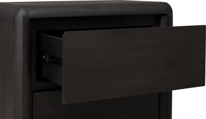 Modus Furniture - Xolani Two Drawer Acacia Wood Nightstand in Jaguar - TTXT81B view 7