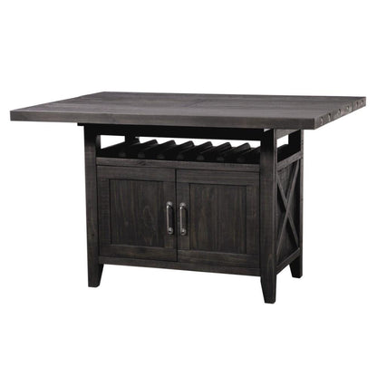 Modus Furniture - Yosemite Counter Height Rectangular Extension Table in Cafe - 7YC962C veiw 1