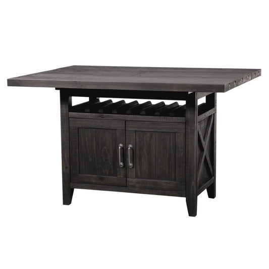 Modus Furniture - Yosemite Counter Height Rectangular Extension Table in Cafe - 7YC962C veiw 1
