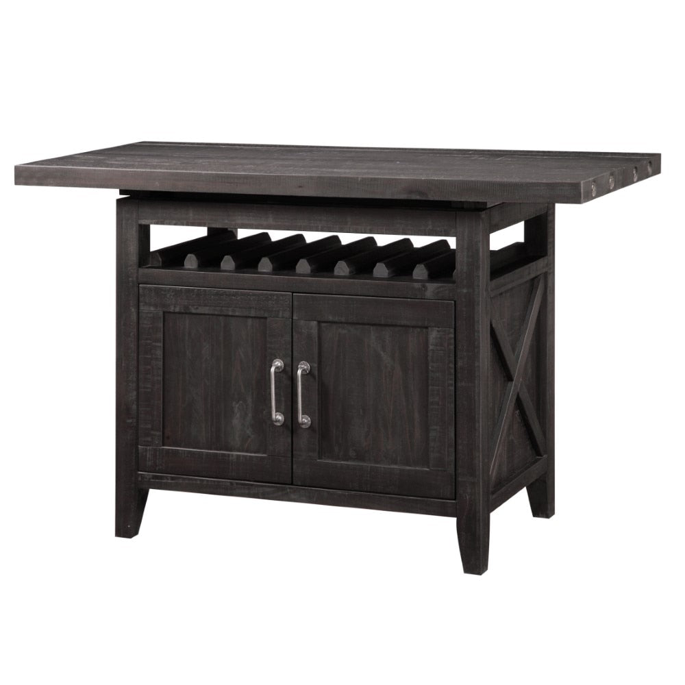 Modus Furniture - Yosemite Counter Height Rectangular Extension Table in Cafe - 7YC962C veiw 4