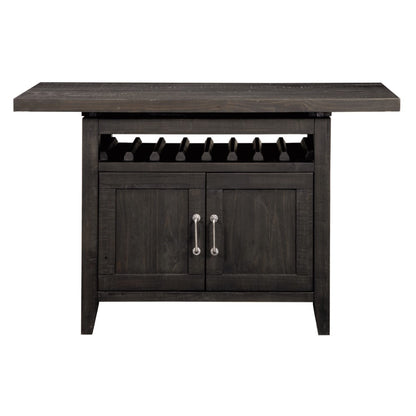 Modus Furniture - Yosemite Counter Height Rectangular Extension Table in Cafe - 7YC962C veiw 5