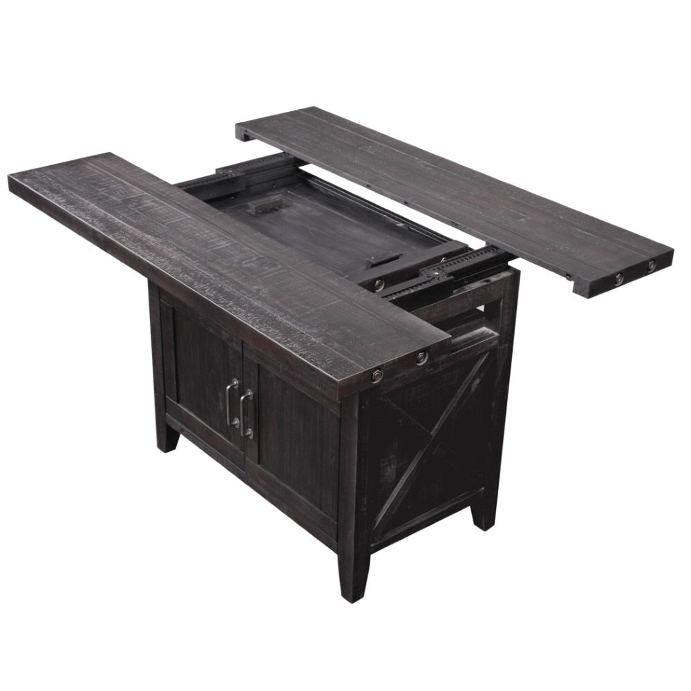 Modus Furniture - Yosemite Counter Height Rectangular Extension Table in Cafe - 7YC962C veiw 8