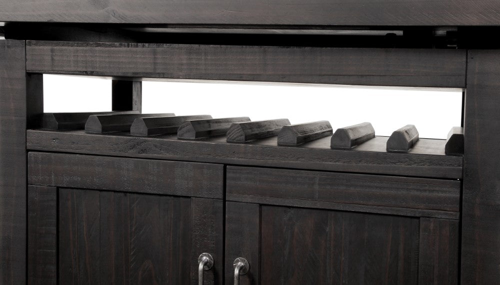 Modus Furniture - Yosemite Counter Height Rectangular Extension Table in Cafe - 7YC962C veiw 9