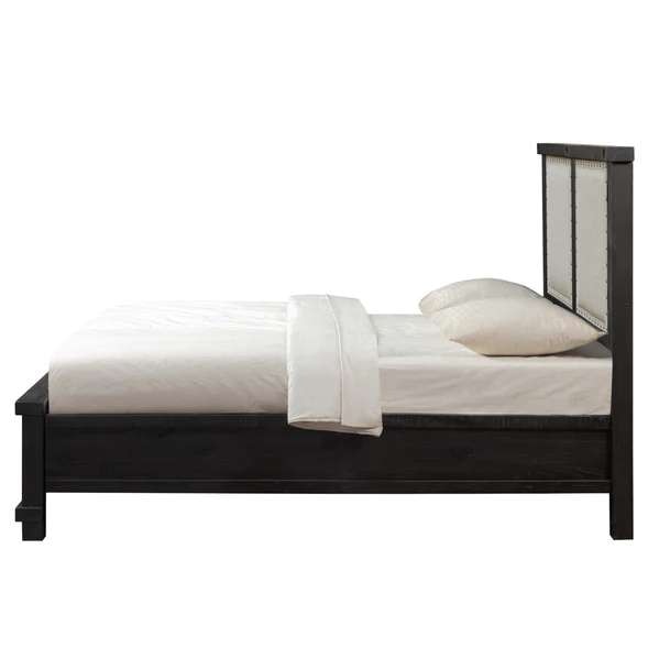 Modus Furniture - Yosemite Queen-size Upholstered Footboard Storage Bed in Cafe - 7YC9S5_CLOSEOUT veiw 2
