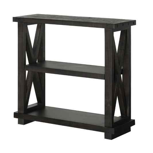 Modus Furniture - Yosemite Solid Wood 36x39in Bookshelf in Cafe veiw 1