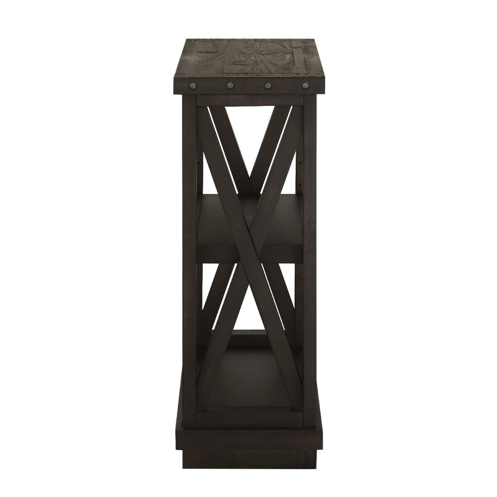Modus Furniture - Yosemite Solid Wood 36x39in Bookshelf in Cafe veiw 4