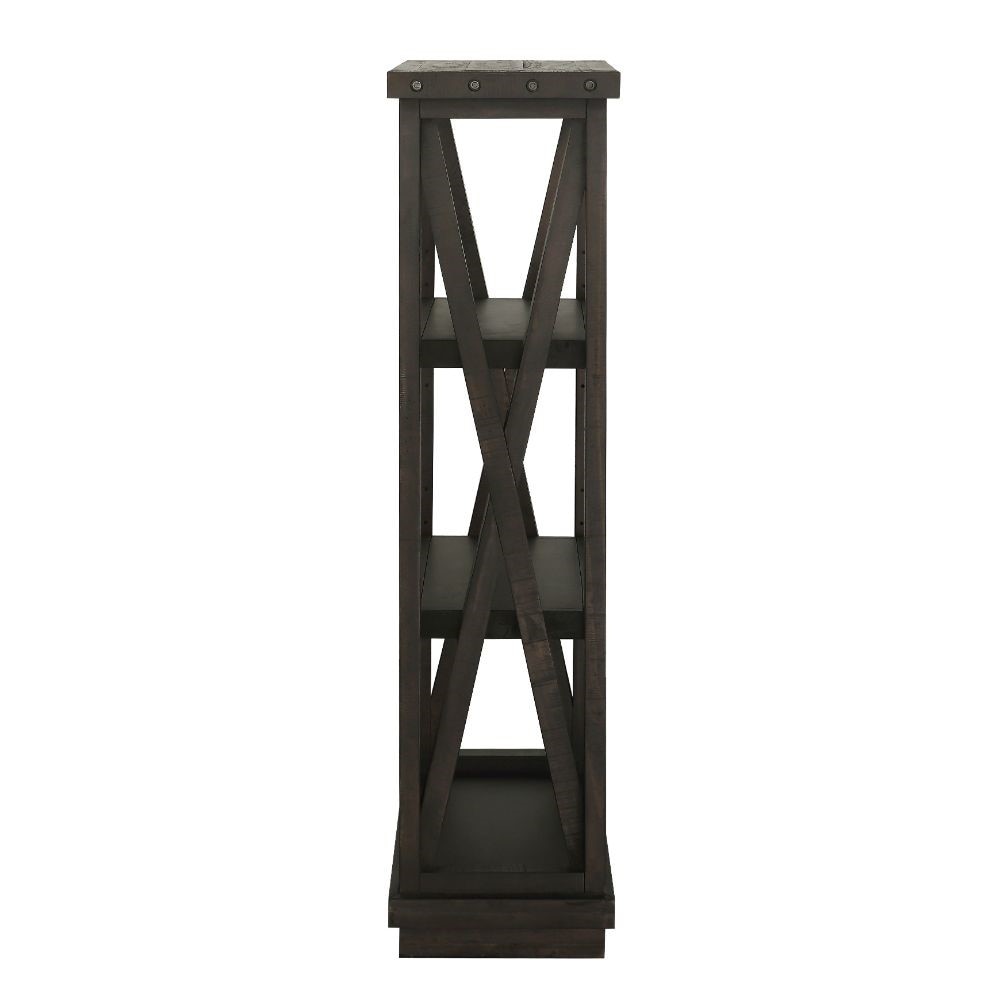 Modus Furniture - Yosemite Solid Wood 54x39in Bookshelf in Cafe veiw 4