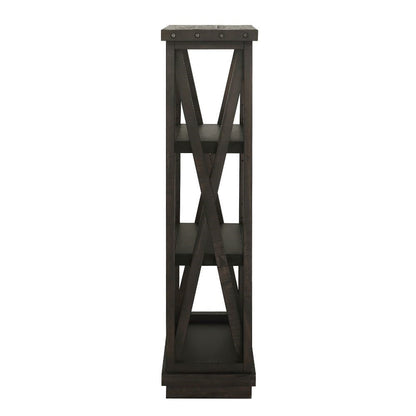 Modus Furniture - Yosemite Solid Wood 54x39in Bookshelf in Cafe veiw 4