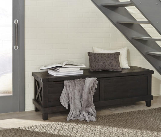 Modus Furniture - Yosemite Solid Wood Blanket Box in Cafe - 7YC993 veiw 1