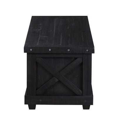 Modus Furniture - Yosemite Solid Wood Blanket Box in Cafe - 7YC993 veiw 5