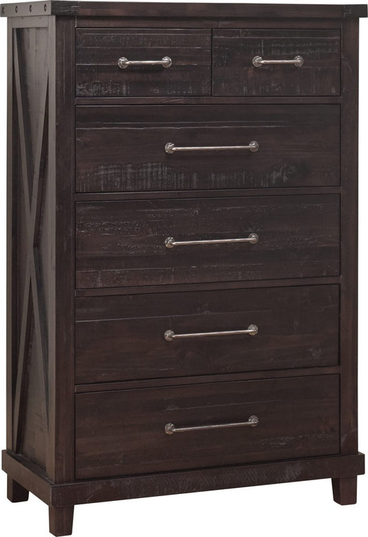 Modus Furniture - Yosemite Solid Wood Chest in Cafe (2024) - 7YC984A view 1
