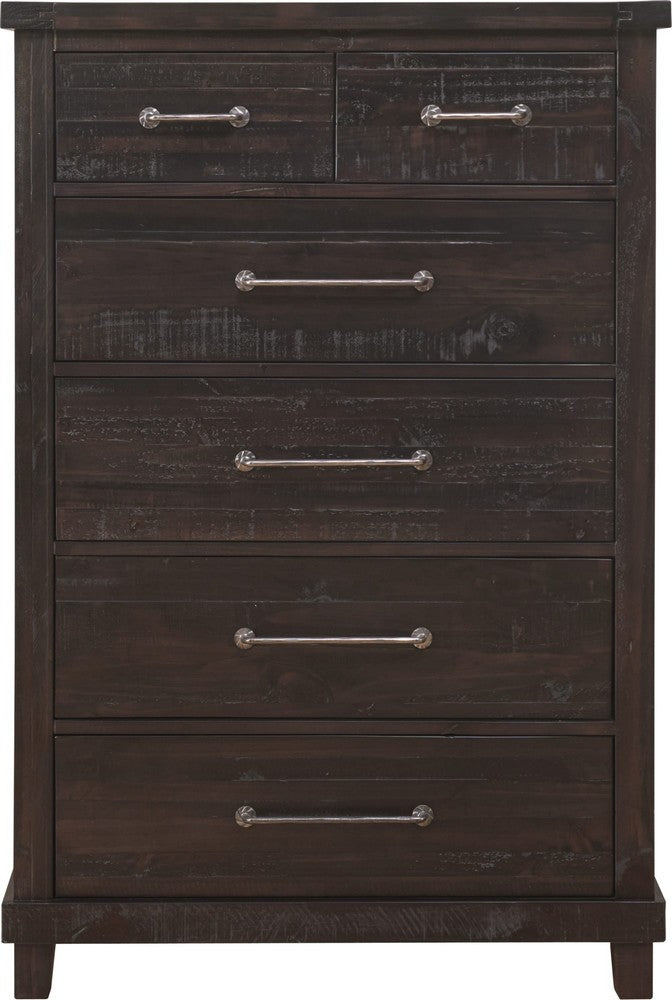 Modus Furniture - Yosemite Solid Wood Chest in Cafe (2024) - 7YC984A view 2