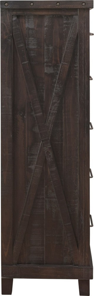Modus Furniture - Yosemite Solid Wood Chest in Cafe (2024) - 7YC984A view 3
