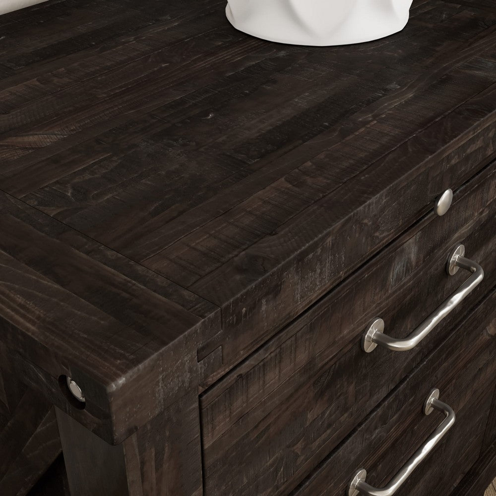 Modus Furniture - Yosemite Solid Wood Chest in Cafe (2024) - 7YC984A view 7