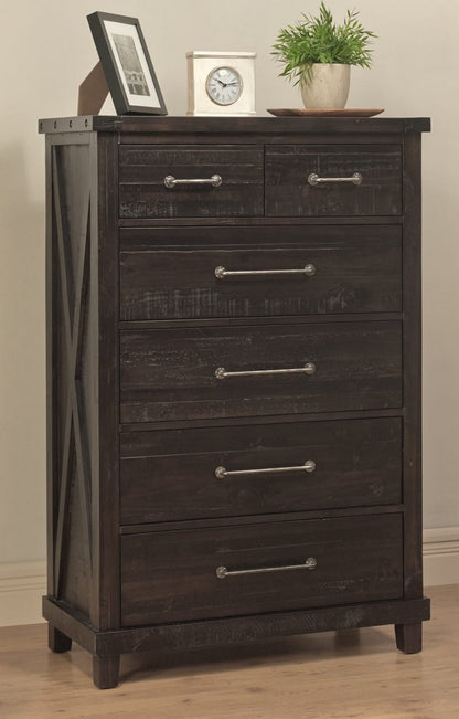 Modus Furniture - Yosemite Solid Wood Chest in Cafe (2024) - 7YC984A view 8