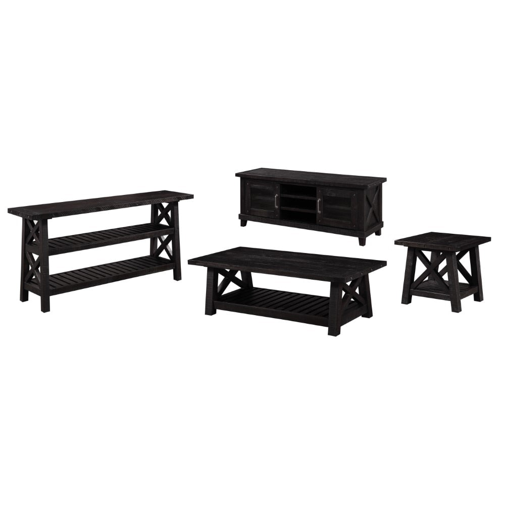 Modus Furniture - Yosemite Solid Wood Coffee Table in Cafe - 7YC921 veiw 5