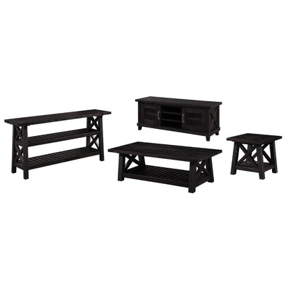 Modus Furniture - Yosemite Solid Wood Coffee Table in Cafe - 7YC921 veiw 5
