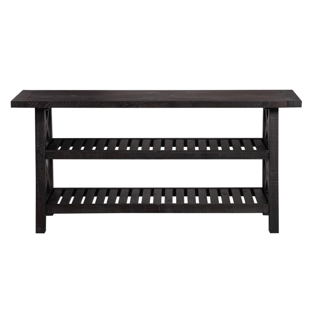 Modus Furniture - Yosemite Solid Wood Console Table in Cafe - 7YC923 veiw 3