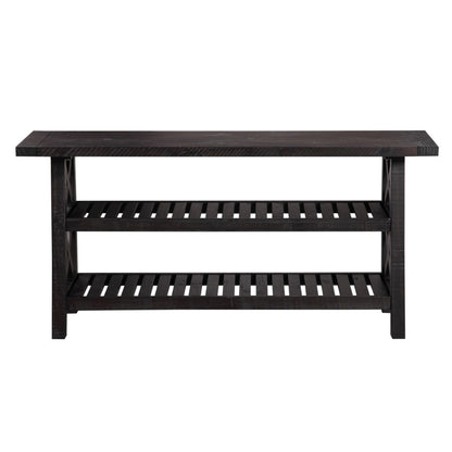 Modus Furniture - Yosemite Solid Wood Console Table in Cafe - 7YC923 veiw 3