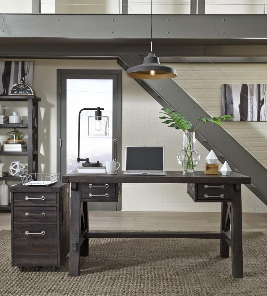 Modus Furniture - Yosemite Solid Wood Desk in Cafe - 7YC996D veiw 2