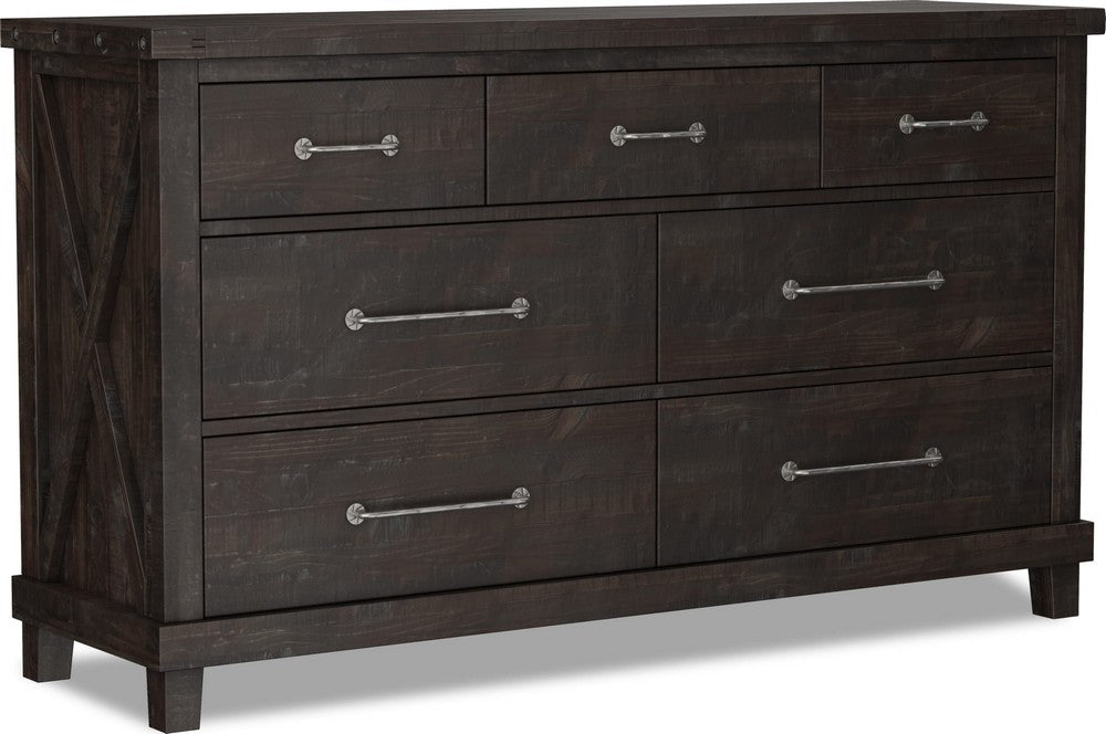 Modus Furniture - Yosemite Solid Wood Dresser in Cafe (2024) - 7YC982A view 1