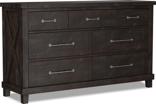 Modus Furniture - Yosemite Solid Wood Dresser in Cafe (2024) - 7YC982A view 1