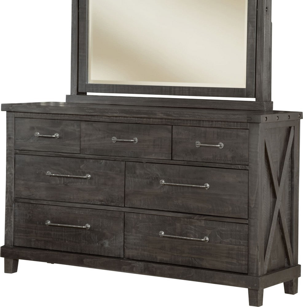 Modus Furniture - Yosemite Solid Wood Dresser in Cafe (2024) - 7YC982A view 3