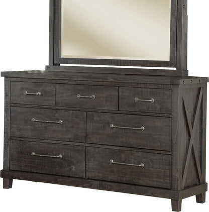 Modus Furniture - Yosemite Solid Wood Dresser in Cafe (2024) - 7YC982A view 3