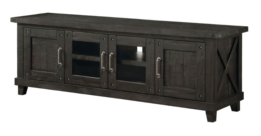 Modus Furniture - Yosemite Solid Wood Four Door Media Console in Cafe veiw 1
