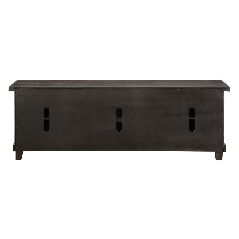 Modus Furniture - Yosemite Solid Wood Four Door Media Console in Cafe veiw 5