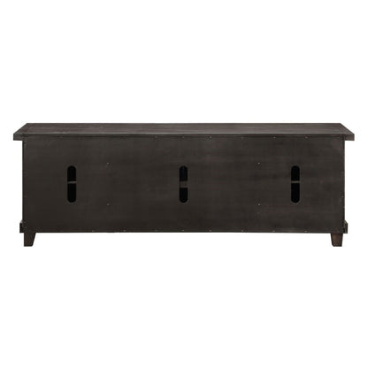 Modus Furniture - Yosemite Solid Wood Four Door Media Console in Cafe veiw 5