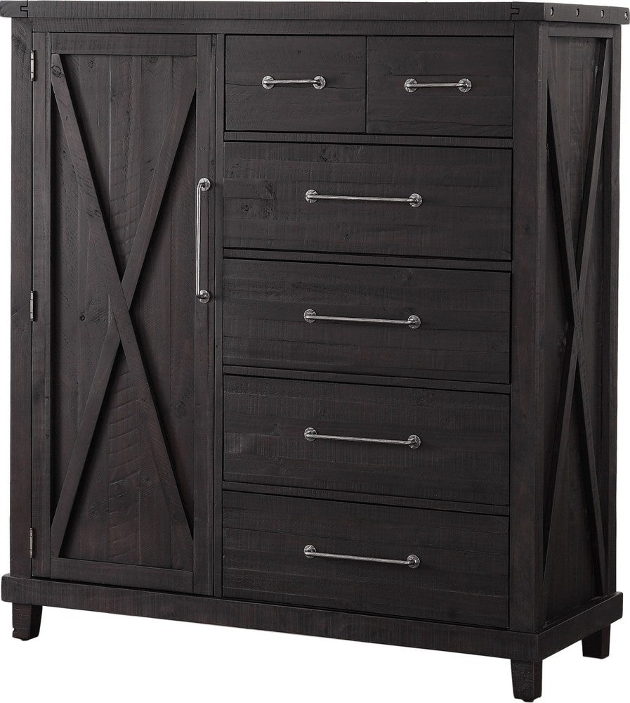 Modus Furniture - Yosemite Solid Wood Gentleman's Chest in Cafe - 7YC984GA view 1