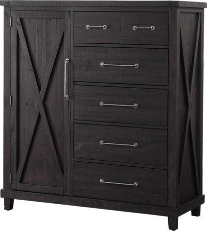 Modus Furniture - Yosemite Solid Wood Gentleman's Chest in Cafe - 7YC984GA view 1