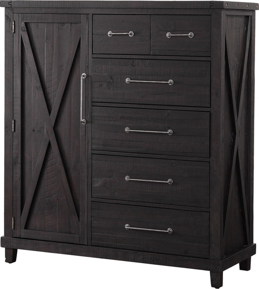 Modus Furniture - Yosemite Solid Wood Gentleman's Chest in Cafe - 7YC984GA view 1