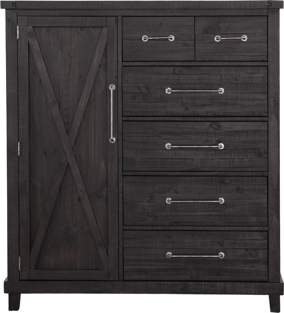 Modus Furniture - Yosemite Solid Wood Gentleman's Chest in Cafe - 7YC984GA view 2
