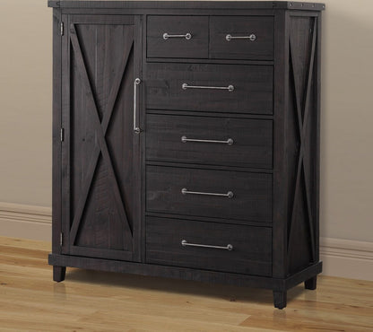Modus Furniture - Yosemite Solid Wood Gentleman's Chest in Cafe - 7YC984GA view 4