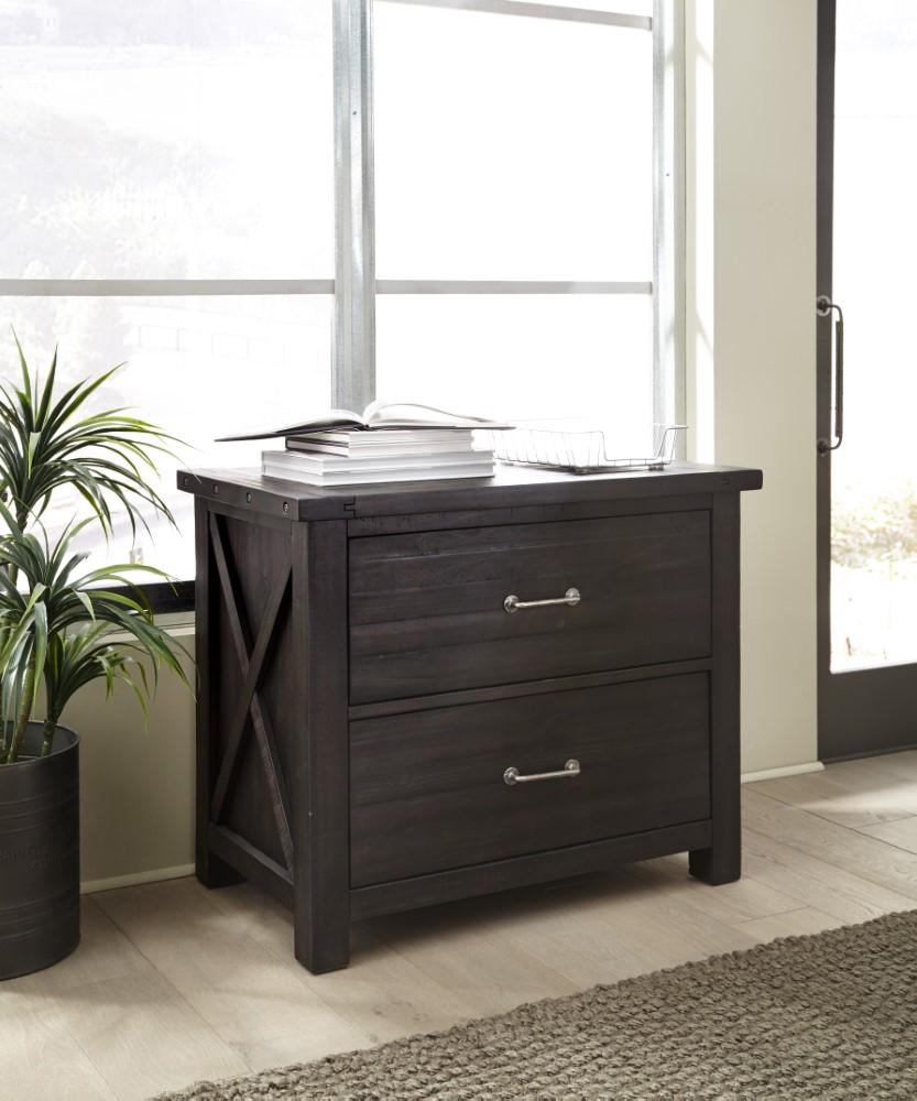 Modus Furniture - Yosemite Solid Wood Lateral File Cabinet in Cafe - 7YC918 veiw 1