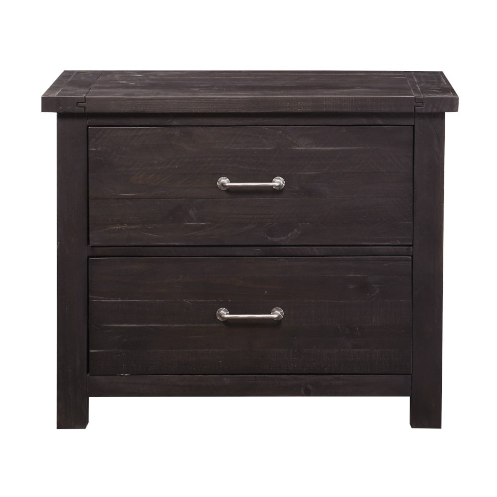 Modus Furniture - Yosemite Solid Wood Lateral File Cabinet in Cafe - 7YC918 veiw 2