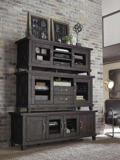 Modus Furniture - Yosemite Solid Wood Media Console in Cafe - 7YC926 veiw 3
