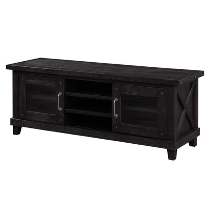 Modus Furniture - Yosemite Solid Wood Media Console in Cafe - 7YC926 veiw 4