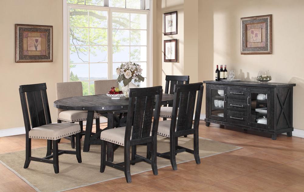 Modus Furniture - Yosemite Solid Wood Round Extension Table - 7YC961R veiw 7