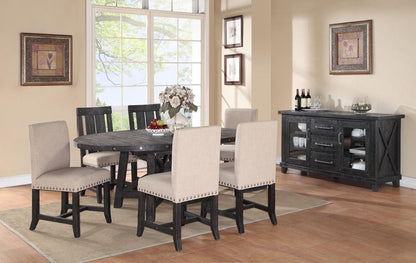 Modus Furniture - Yosemite Solid Wood Round Extension Table - 7YC961R veiw 8