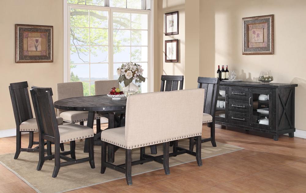 Modus Furniture - Yosemite Solid Wood Round Extension Table - 7YC961R veiw 10