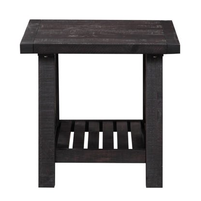 Modus Furniture - Yosemite Solid Wood Side Table in Cafe - 7YC922 veiw 3