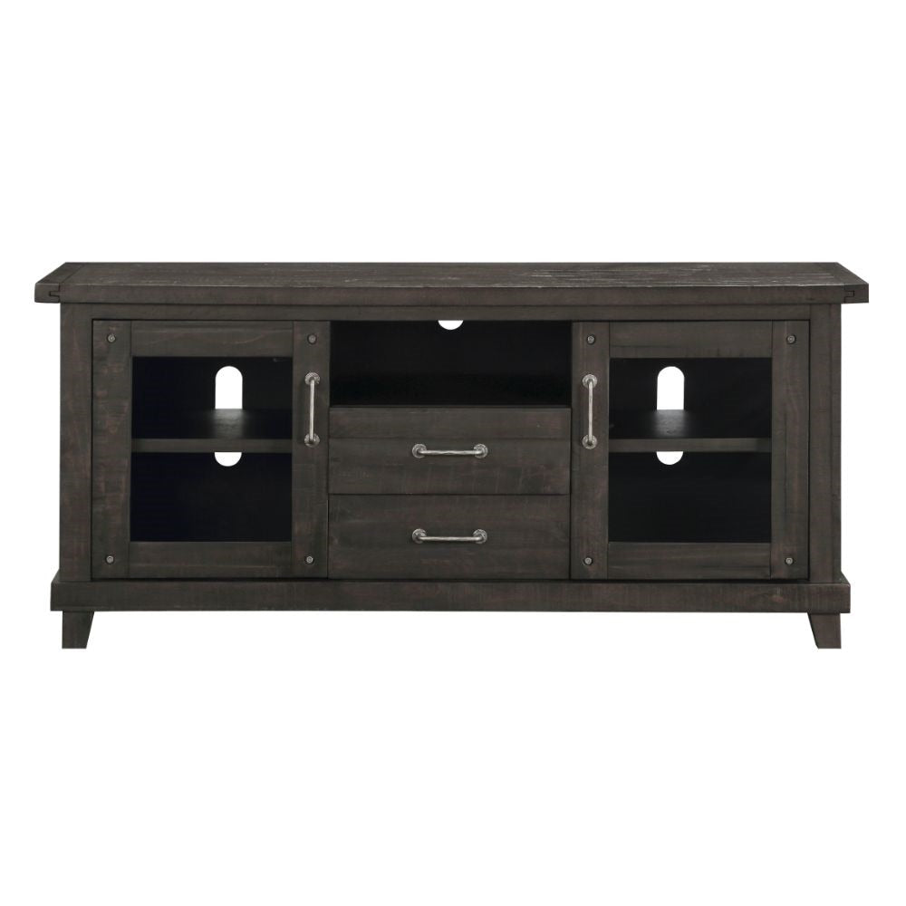 Modus Furniture - Yosemite Solid Wood Two Drawer Media Console in Cafe veiw 2