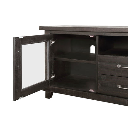 Modus Furniture - Yosemite Solid Wood Two Drawer Media Console in Cafe veiw 4