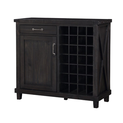 Modus Furniture - Yosemite Solid Wood Wine Bar in Cafe - 7YC974 veiw 2