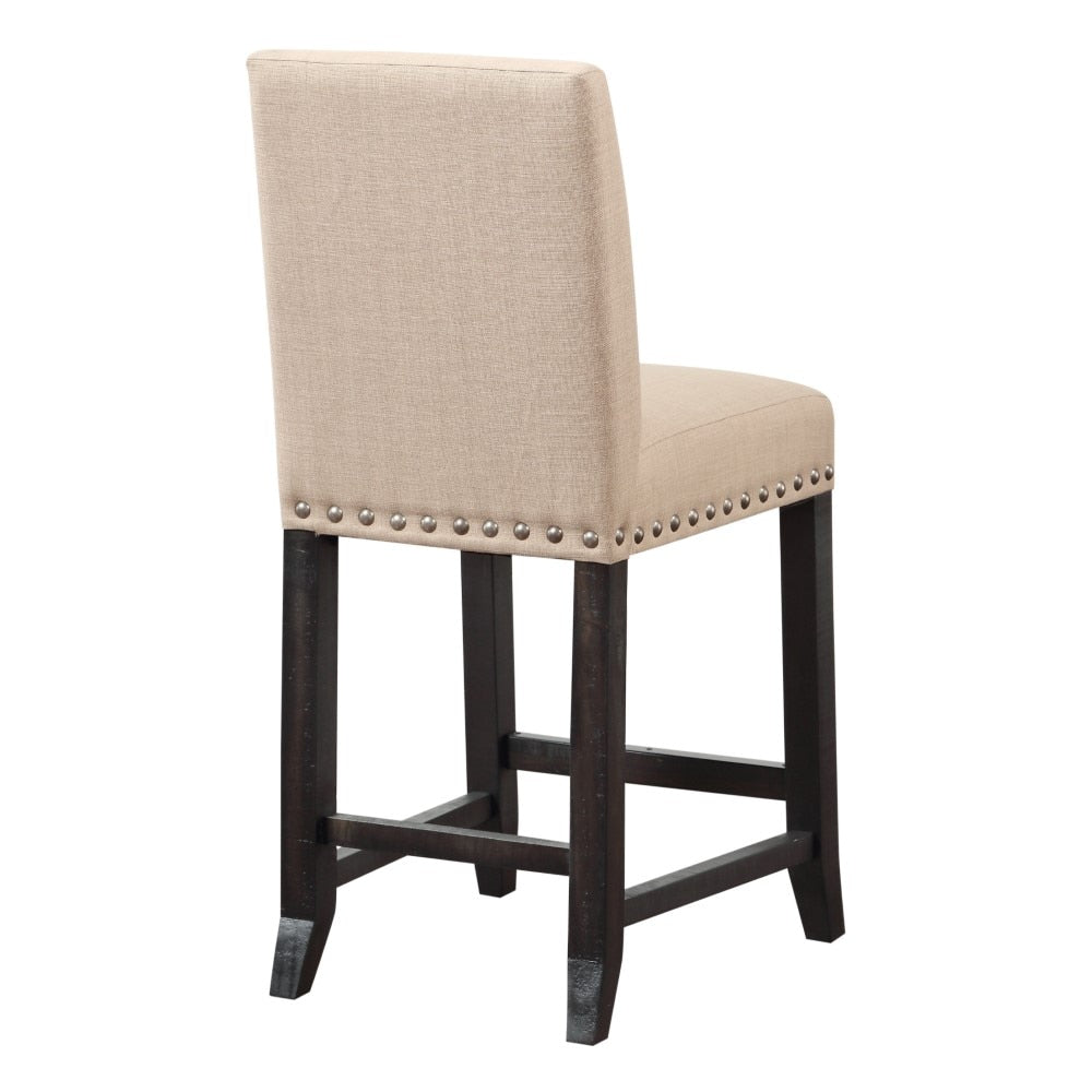 Modus Furniture - Yosemite Upholstered Kitchen Counter Stool in Cafe (Set of 2) - 7YC970F veiw 4