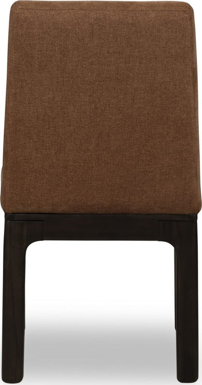 Modus Furniture - Zamba Chenille Upholstered Acacia Wood Dining Chair in Pineapple and Jaguar Set of 2 - UKXT64_2 view 5