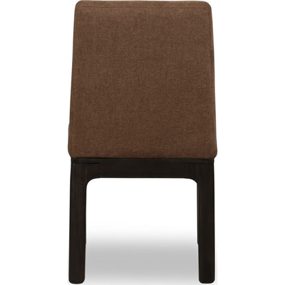 Modus Furniture - Zamba Chenille Upholstered Acacia Wood Dining Chair in Pineapple and Jaguar Set of 2 - UKXT64 view 15